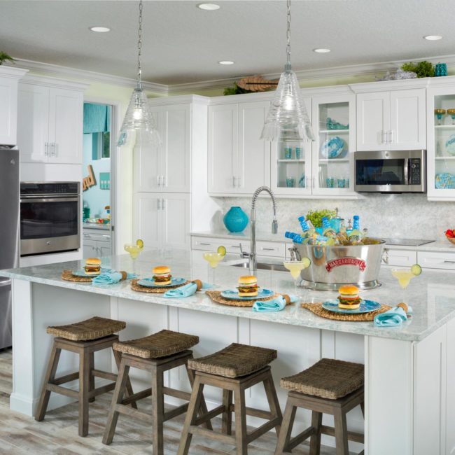 White Shaker Kitchen Cabinets Daytona Beach FL Aristokraft Korbet Minto Aruba